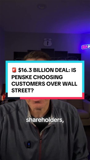 Penske's $16.3B Deal: Customers Over Wall Street?