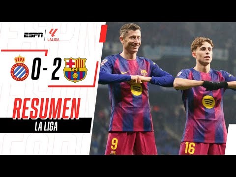 GOLAZOS HIPNÓTICOS Y TRIUNFAZO CLÁSICO PARA EL BARCELONA | Espanyol 0-2 Barcelona | RESUMEN