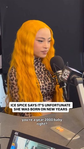 REAL 92.3 - LA's NEW HOME FOR HIP HOP on Instagram: "#IceSpice says it’s unfortunate her birthday is on #NewYears because everyone’s focused on that and not her birthday. Is she valid⁉️ Watch her full interview with @thecruzshow + much more on REAL 92.3 YouTube 📺 #iheartradio"