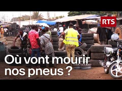 Que deviennent les 6 millions de pneus jetés chaque année ? | RTS