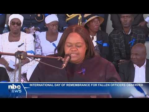 NAMIBIAN POLICE HONOURS FALLEN OFFICERS ON REMEMBRANCE DAY - nbc