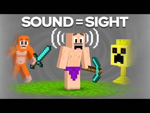 Minecraft Hunters VS Speedrunners BUT with ECHOLOCATION