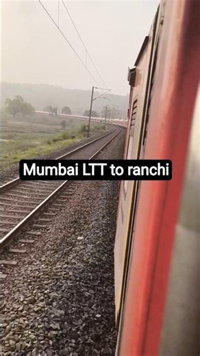 #mumbai LTT #to #ranchi junction #1849km #indian #railway #short #video #viral #train #journey 🫴🥹😱💪🚉