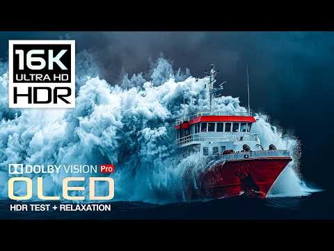 Hard to Believe 16K HDR 120FPS | Dolby Vision OLED Nature Test (8K/4K Video TV)