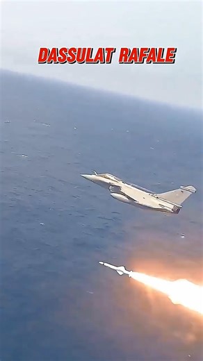 missile launched from Rafale Fighter Jet #aviation #rafale #shorts