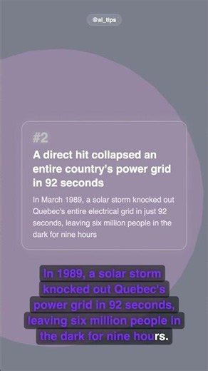 Solar Storms TOP3 — The Sun Could Knock Out Earth's Power Grids and We Cannot Stop It
