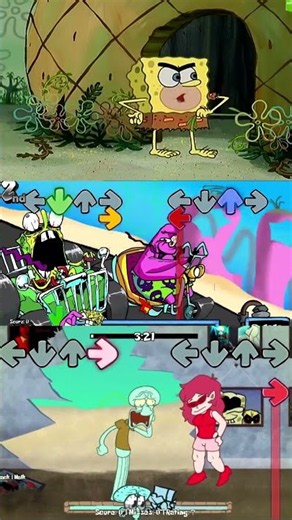 SpongeBob Goes WILD in FNF! SpongeBob Animation Mod