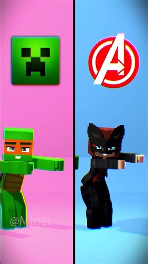 JJ's Team Dance Challenge Toca Toca😂Avengers Outfit😁Maizen Minecraft Meme #minecraft #jj #memes