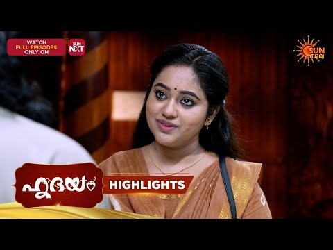Hridhayam - Highlights of the day | 08 July 2026 | Malayalam Serial | Sun Surya