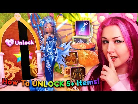 HOW To GET ALL 5+ SECRET Items In TREASURE HUNT w/ Hidden LOCATIONS & DOOR ROBLOX Dress to Impress