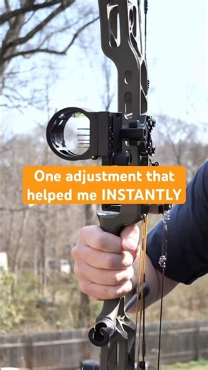 This grip change instantly helped my archery shooting #archery #bowhunting #deer