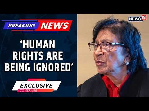Navi Pillay’s Interview | Nobel Peace Prize Winner on Global Justice & Human Rights | News18