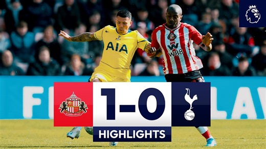 Sunderland 1-0 Spurs | Premier League Highlights