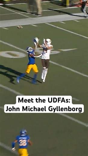 Learn more about recent UDFA signee John Michael Gyllenborg, a tight end from the KC area.