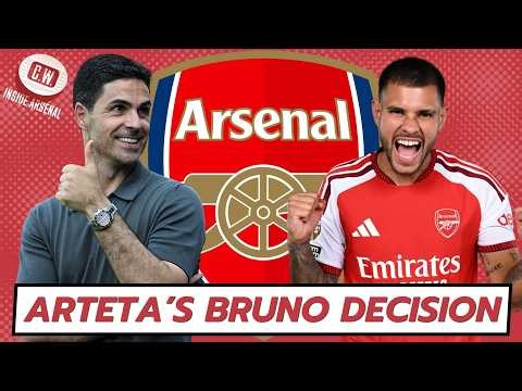Arsenal latest news: Arteta's Bruno decision | Team news latest | Leeds star ruled out