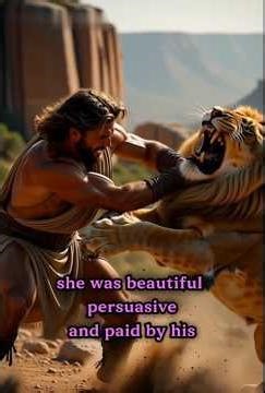 Samson and Delilah; The betrayal that Cost him his strength #shorts #viral #biblestories