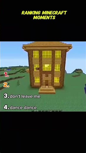 Ranking minecraft moments 40/40