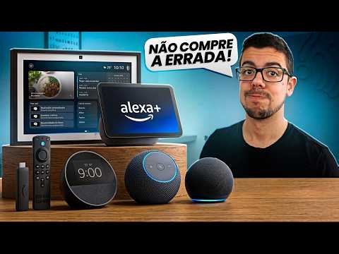 QUAL ALEXA COMPRAR em 2026? Guia Completo dos Echos e Fire TV