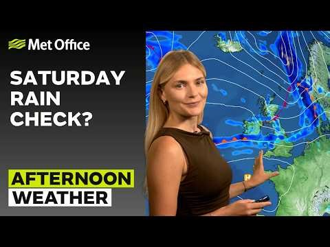 12/09/2026 - Dry Today, Wet and Cool Tonight - Afternoon Weather Forecast UK - Met Office Weather