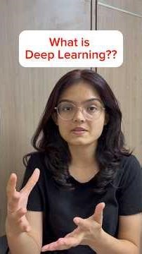 What is Deep Learning? Explained in Minutes | AI Basics Made Simple