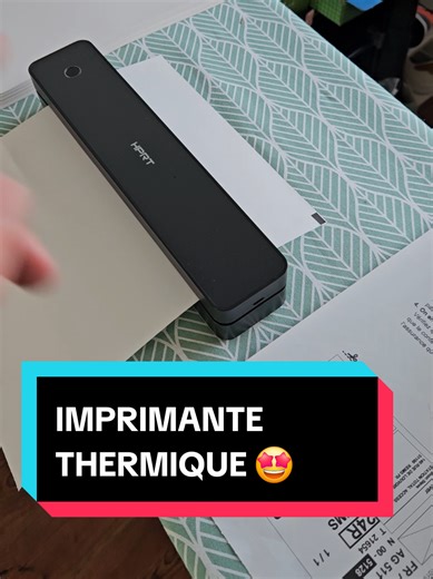 Imprimante thermique sans encre 🤩 #imprimante #thermique