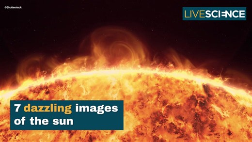 7 unreal images of the sun