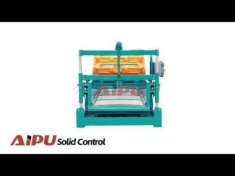 Shale Shaker Working on Drilling Site | Real Application Video | AIPU