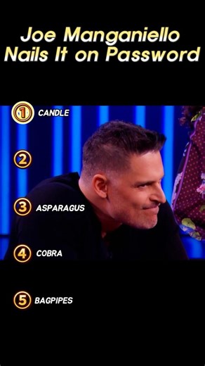 Joe Manganiello Nails It on Password #trending #funny #viral#shorts