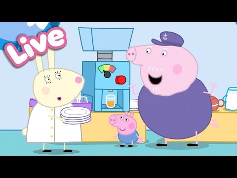🍎 Peppa Pig Best Bites LIVE! 🐷 Peppa’s Food & Cooking Moments | Tales Full Episodes 24/7