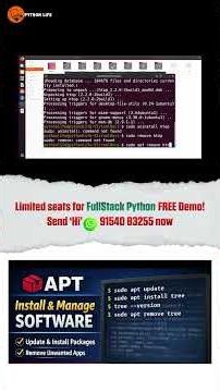 sudo apt Install Command in Linux Explained Easy | Linux Commands | PythonLife