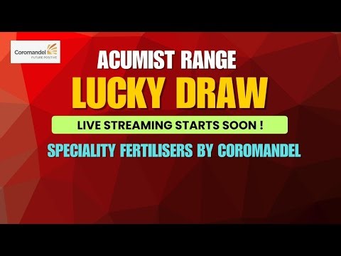 ACUMIST RANGE LUCKY DRAW II SPECIALITY FERTILISER BY COROMANDEL II