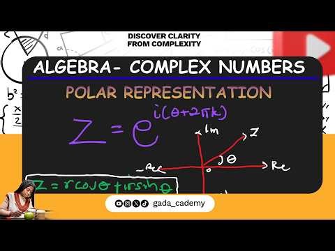 Polar Representation of Complex Numbers | Convert Rectangular Form to Polar Form