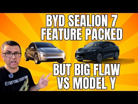 BYD Sealion 7: Fully Loaded Features But Big Weakness vs Model Y