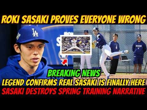 Sasaki Destroys Spring Training Narrative — Baseball Legend Confirms What We All Just Witnessed