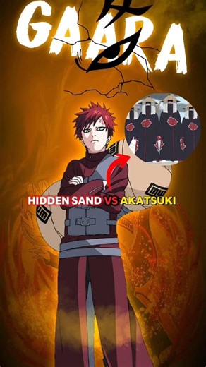 “What If Akatsuki Attacked Hidden Sand Village for One Tail? 😳🔥”