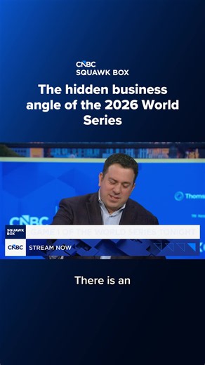 The hidden business angle of the 2026 World Series