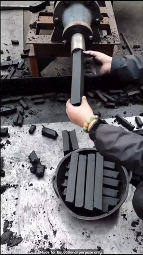 Eco friendly charcoal making process