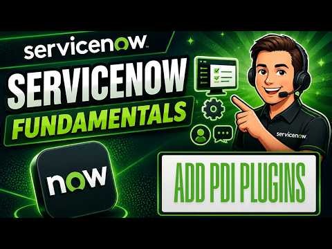 How to Install Plugins on a ServiceNow PDI | ServiceNow Fundamentals 2026