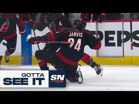 GOTTA SEE IT: Seth Jarvis Wins Game 2 Of The Stanley Cup Final In OT!