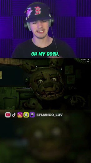 I hate springtrap #fnaf #springtrap #jumpscare #horrorgaming