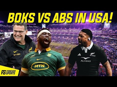 BREAKING: Springboks vs All Blacks is going to the USA