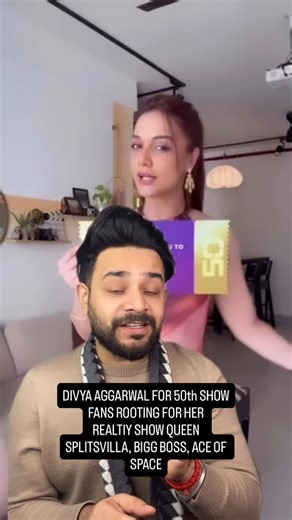 Aarush Raizaada on Instagram: "HAPPY ? .. .. .. Confirmed news has fans excited as Divya Aggarwal enters The 50 — a brand-new reality competition coming on Colors TV and streaming on JioHotstar. Known for her strong presence, fearless gameplay, and charismatic personality from previous reality shows, Divya adds a fresh dynamic to an already explosive lineup that includes Mr Faisu, Archana Gautam and likely many more influencers, TV stars and entertainers. This official confirmation has caused hu