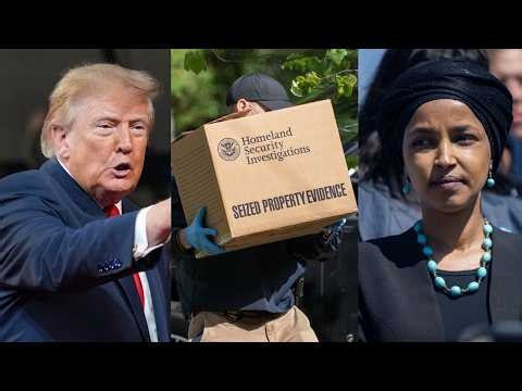 ‘She’s just a complainer’: Trump brutally rips into ‘crooked’ Ilhan Omar following DHS raid