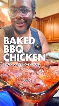 Easy Baked BBQ Chicken Wings and Thighs