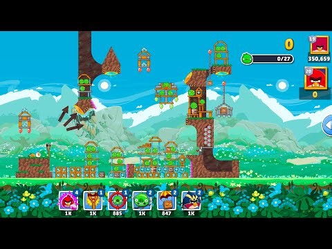 Level 7-8 – Angry Birds Friends No Power-Up Challenge (T-1727) | 3 Stars Gameplay – Apr 02