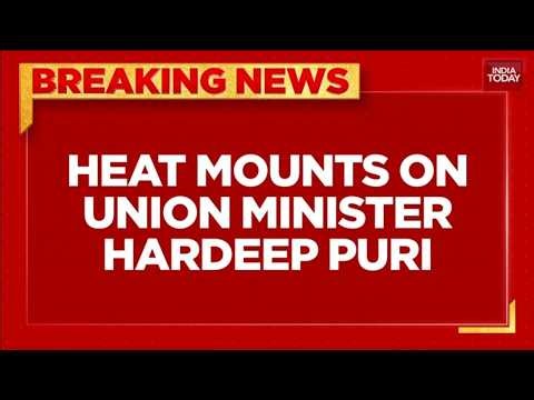 Hardeep Puri-Epstein Photo Row: Congress Slams Centre Amid US DOJ Release | Epstein Files
