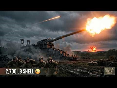 They Mocked the Gun… Then a 2,700 lb Shell Hit From 20 Miles Away