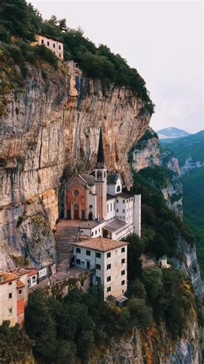 🇮🇹 Madonna della Corona – Italy's Stunning Cliffside Sanctuary