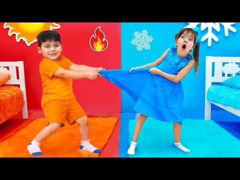 Hot vs Cold Challenge and Other Fun Stories for Kids