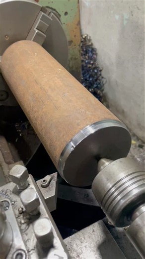 Silky-Smooth Lathe Cuts! 🔥 #ManualLathe #Machining #Metalworking #SteelTurning #Shorts